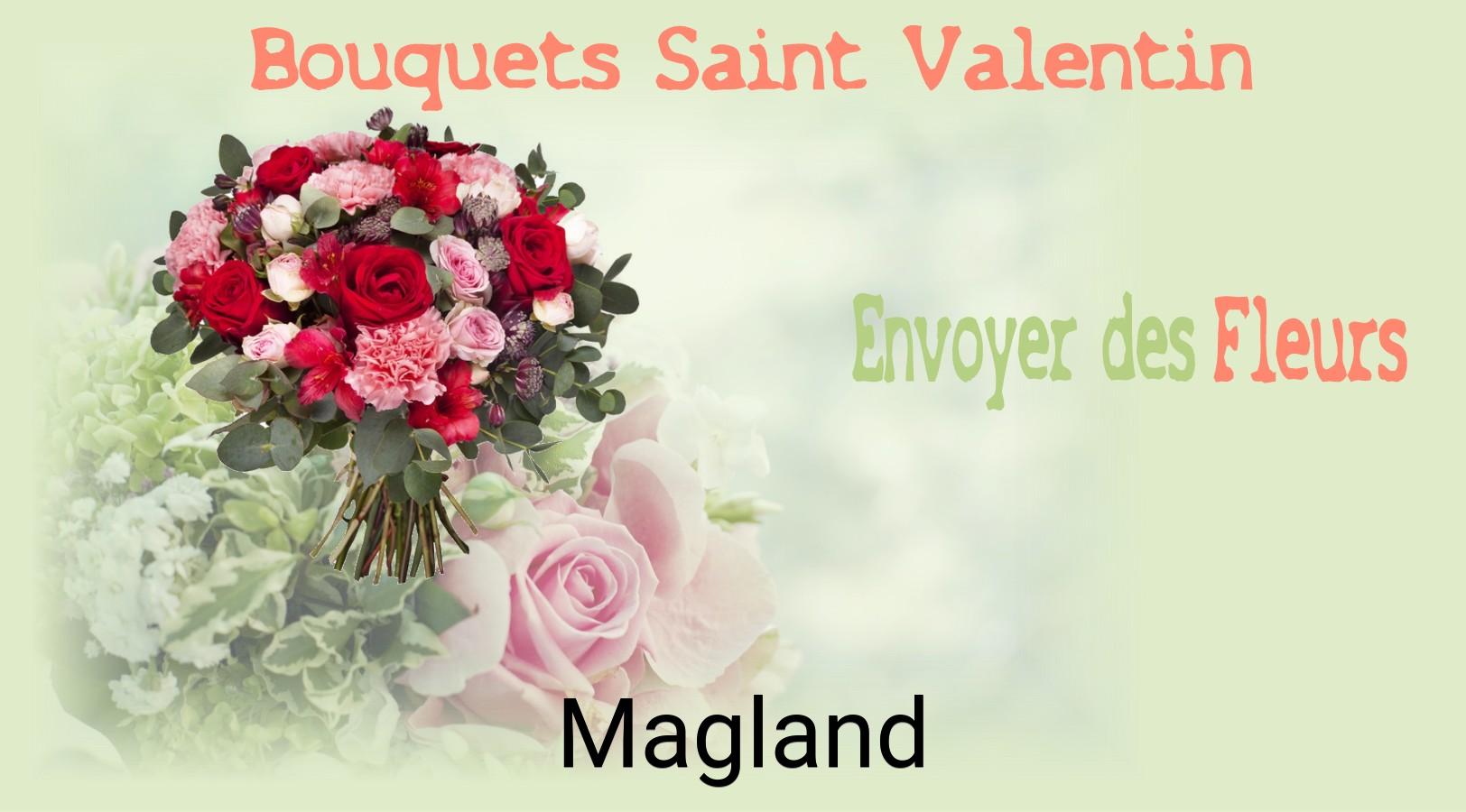 Roses de Saint-Valentin livrées à Magland